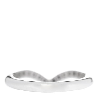 Tiffany Platinum Diamond Soleste V Band Ring 47 4 3 of 5