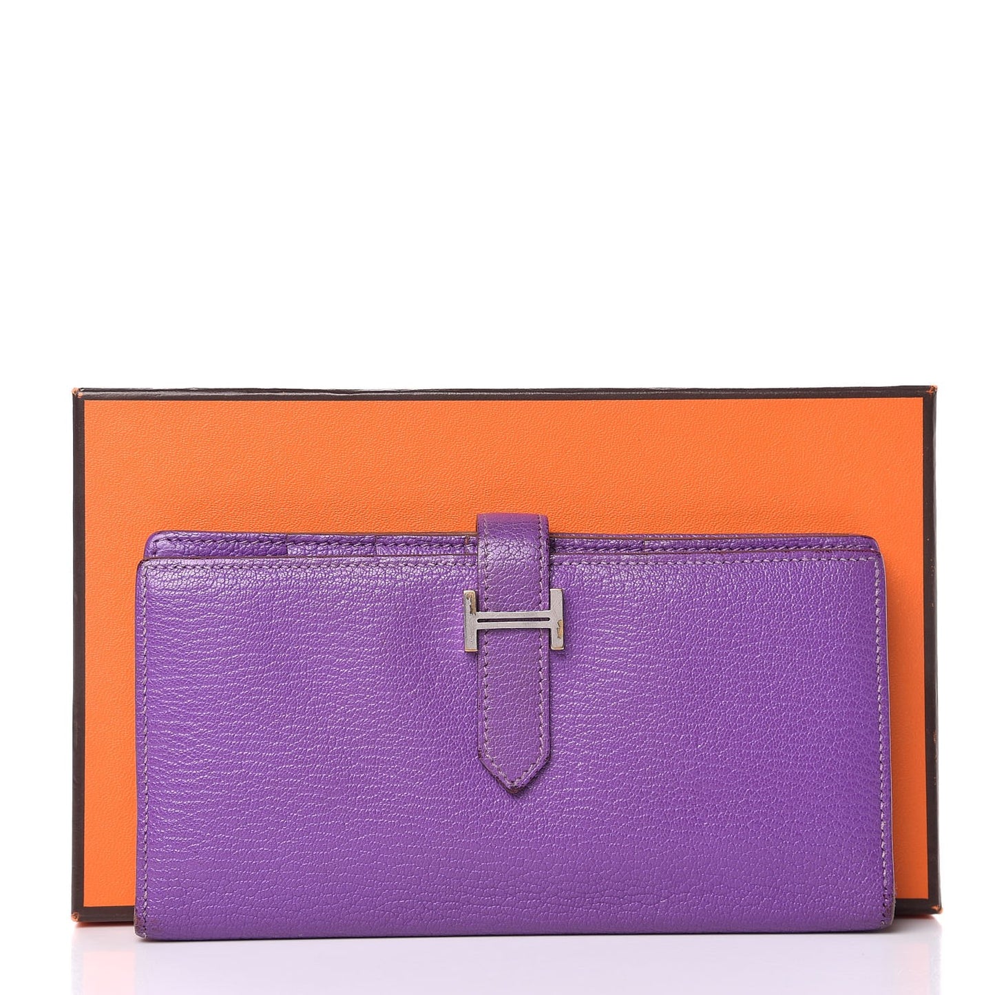 Chèvre Mysore Bearn Gusset Wallet Parme