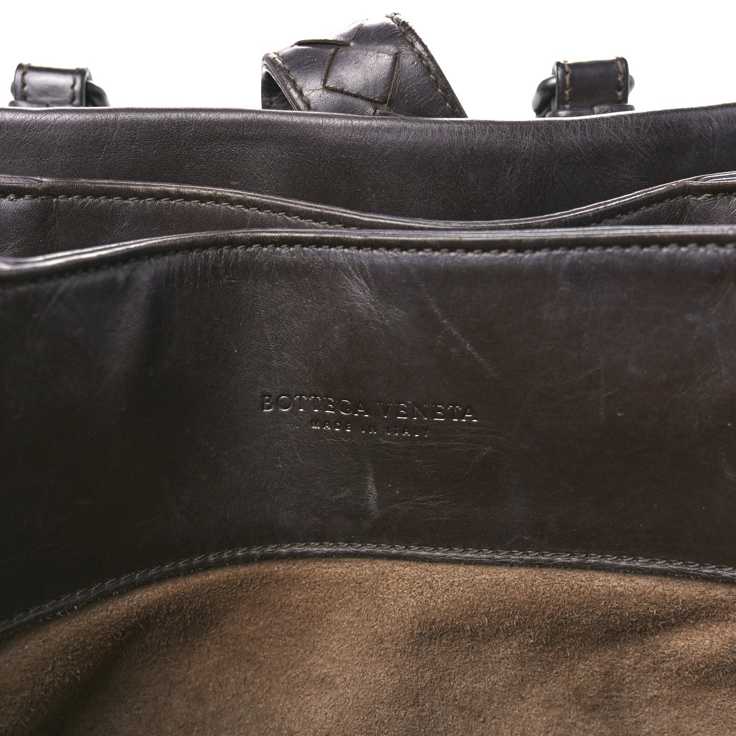 Bottega Veneta Light Calf Intrecciato Small Roma Brown 13 of 17