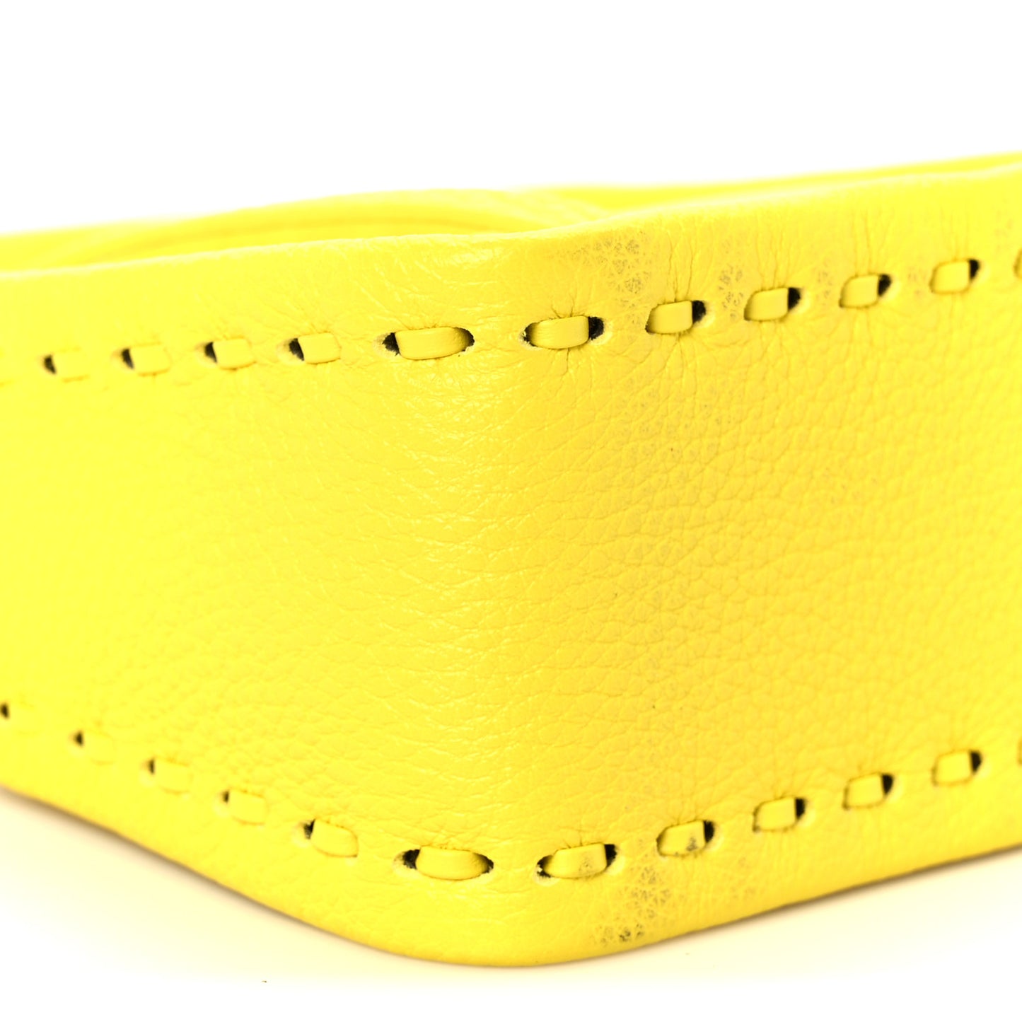 Cuoio Roma Sellerissima Nappa Sintetica Tape Stitch Mini Fendessence Shoulder Bag Pomelo