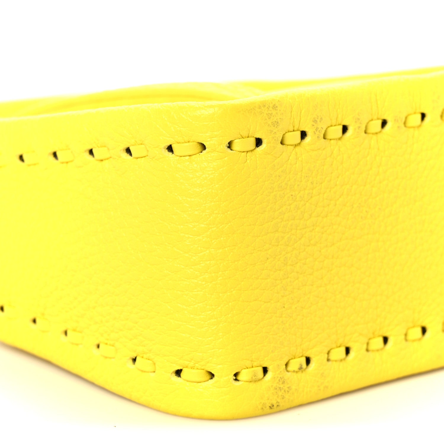Fendi Cuoio Roma Sellerissima Nappa Sintetica Tape Stitch Mini Fendessence Shoulder Bag Pomelo 10 of 11