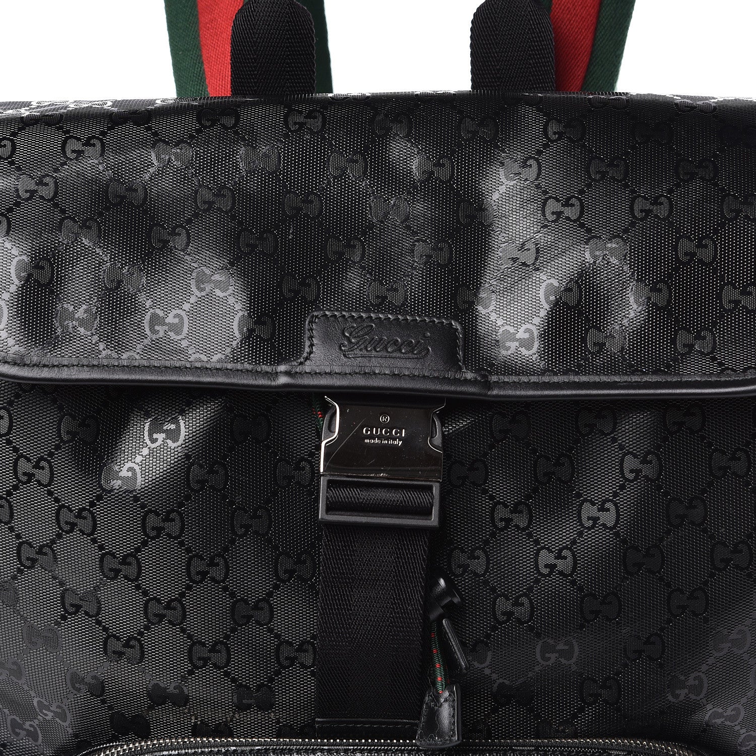 Gucci Imprime Monogram Web 500 Backpack Black 10 of 10