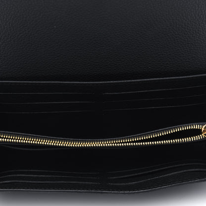 Louis Vuitton Empreinte Sarah Wallet NM Black 4 of 5