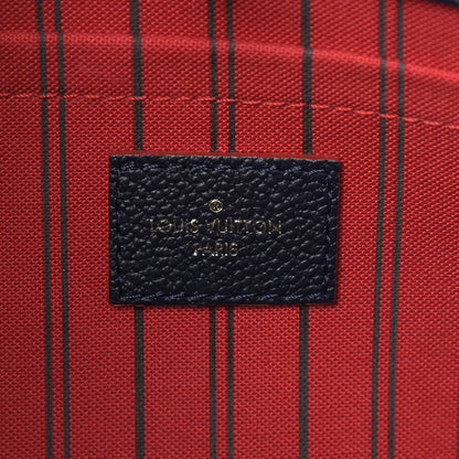 Louis Vuitton Empreinte Montaigne MM Marine Rouge 6 of 13
