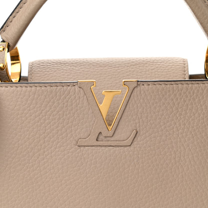 Louis Vuitton Taurillon Capucines BB Galet 7 of 12