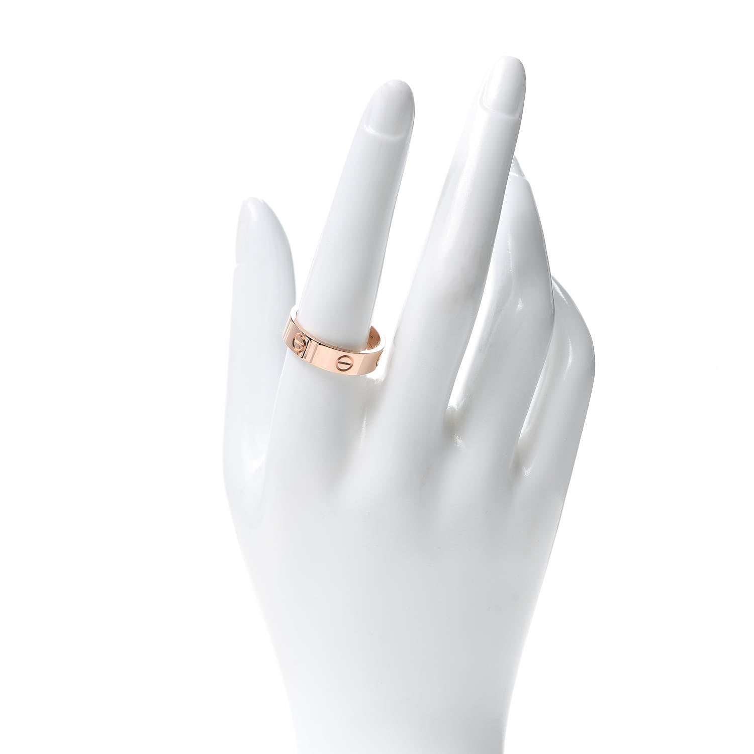 Cartier 18K Pink Gold 5.5mm LOVE Ring 60 9 2 of 4