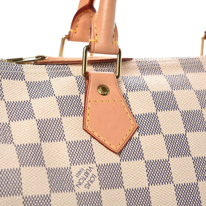 Louis Vuitton Damier Azur Speedy 30 8 of 9
