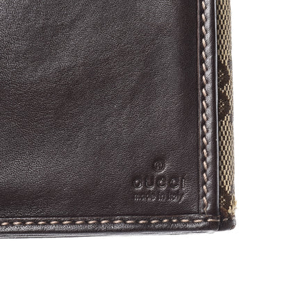 Gucci Monogram Indy Continental Wallet Dark Brown 7 of 11