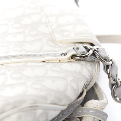 Christian Dior Monogram Romantique Trotter Bag Grey 14 of 22