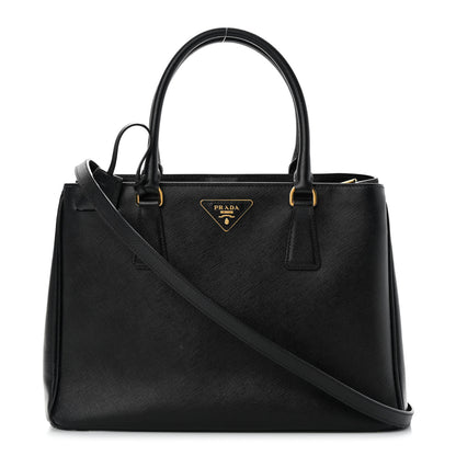 Prada Saffiano Lux Medium Tote Black 1 of 15