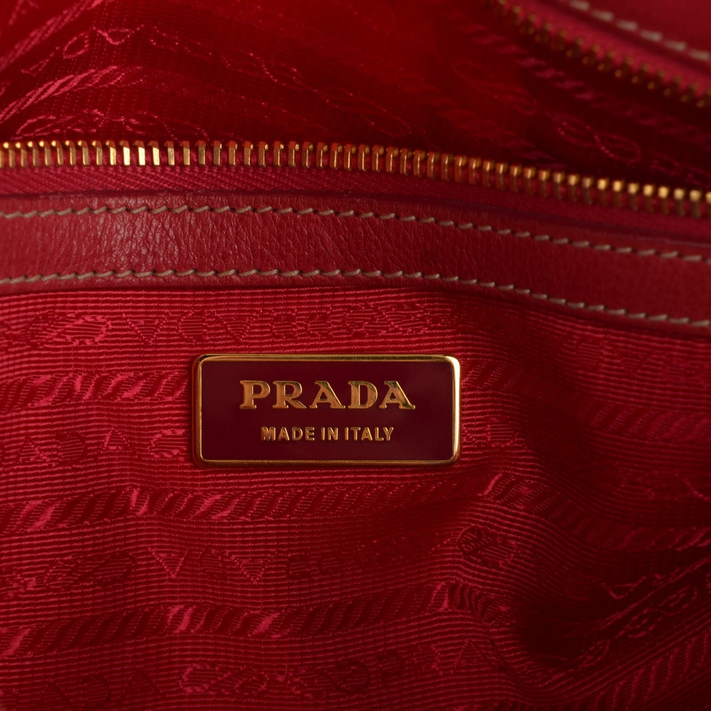 Tessuto Nylon Nappa Braided Gaufre Shoulder Bag Peonia