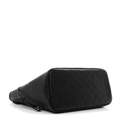 Louis Vuitton Empreinte Monogram Giant Neverfull MM Black 4 of 9