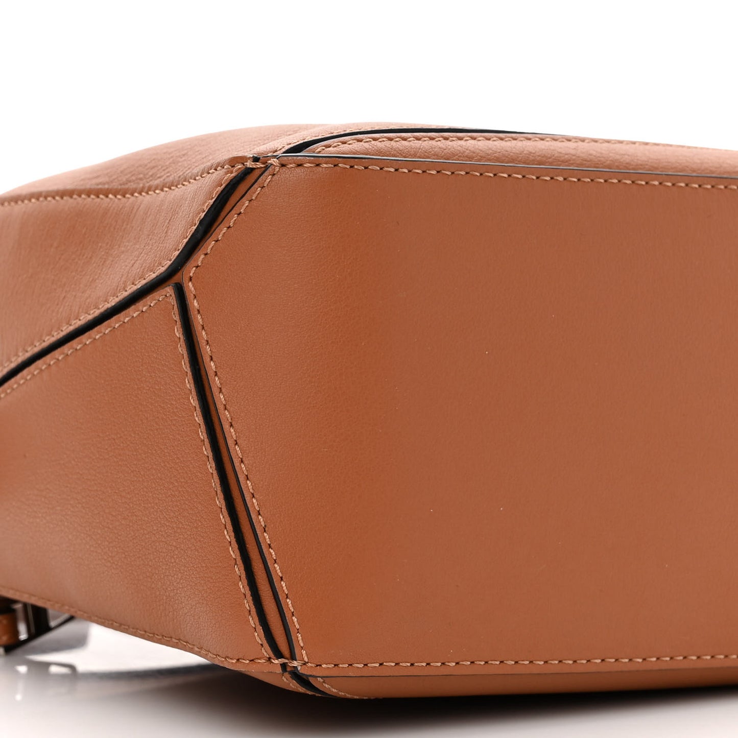 Calfskin Small Puzzle Bag Tan