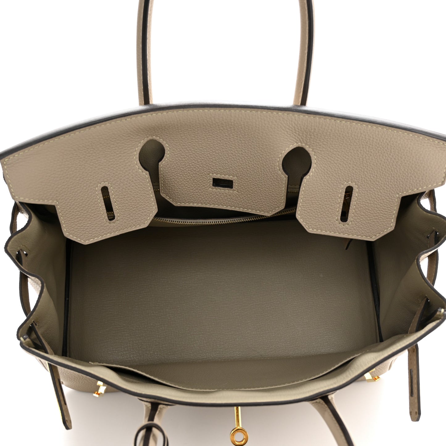 Togo Birkin 30 Gris Tourterelle