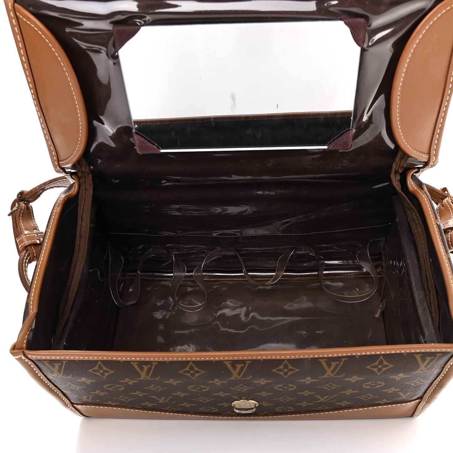 Monogram French Company Beauty Train Case