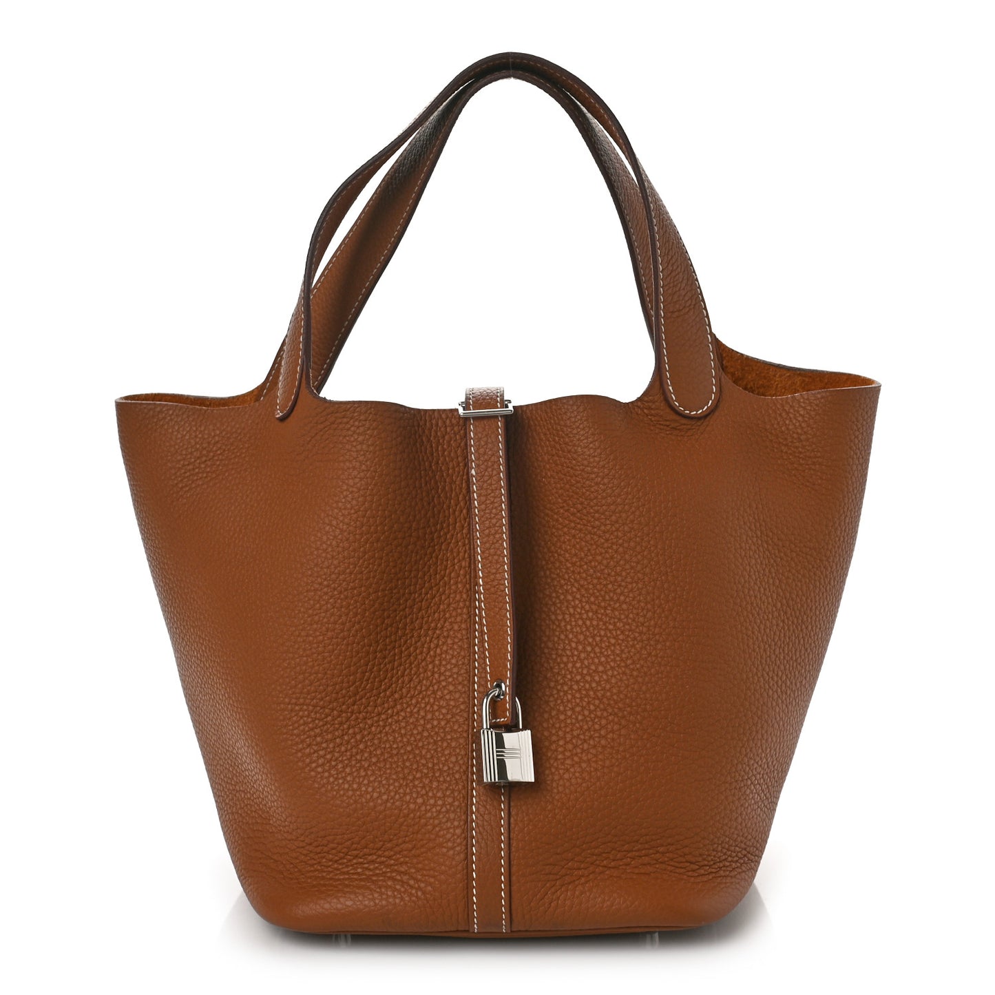 Taurillon Clemence Picotin Lock 22 MM Gold