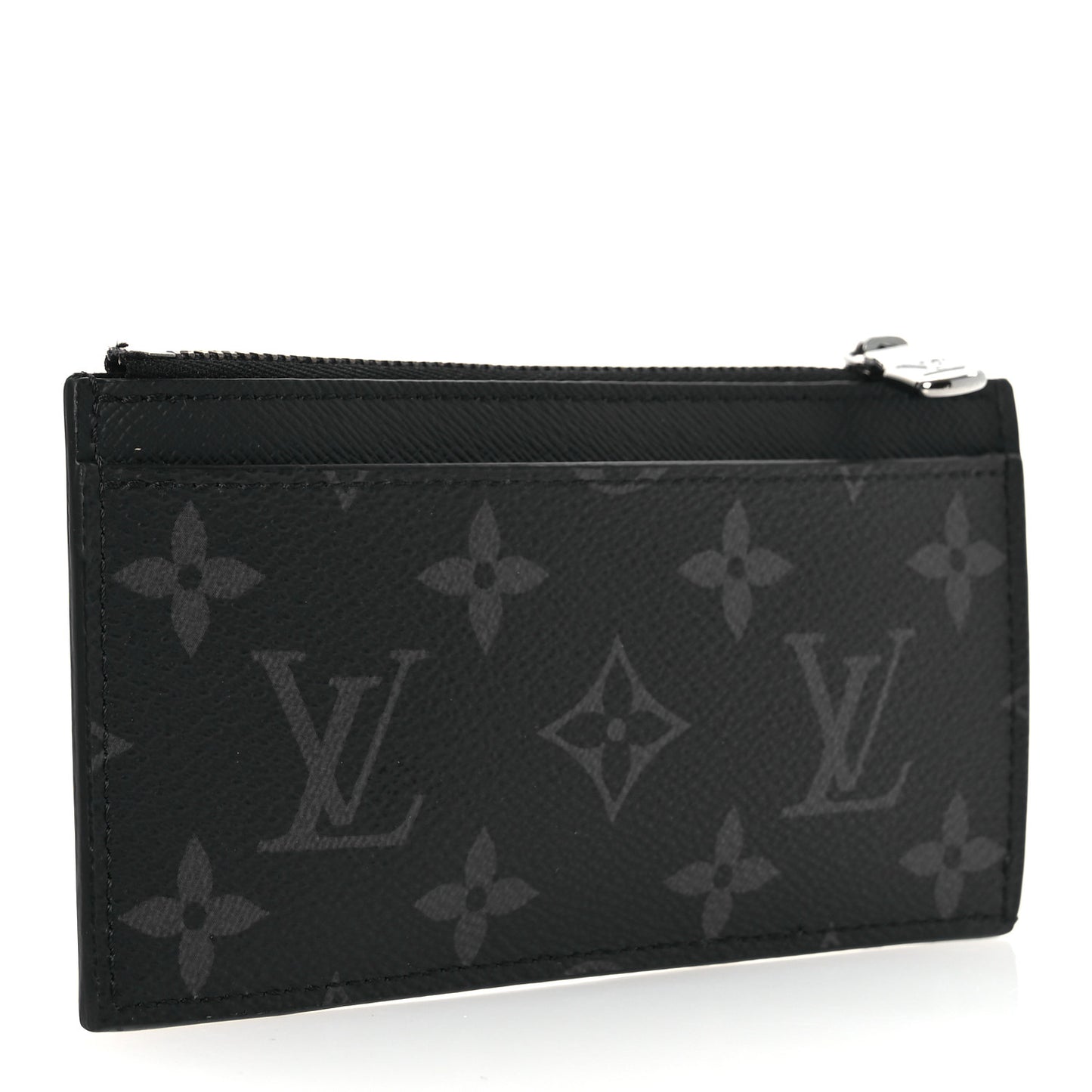 Reverse Monogram Eclipse Taiga Coin Card Holder