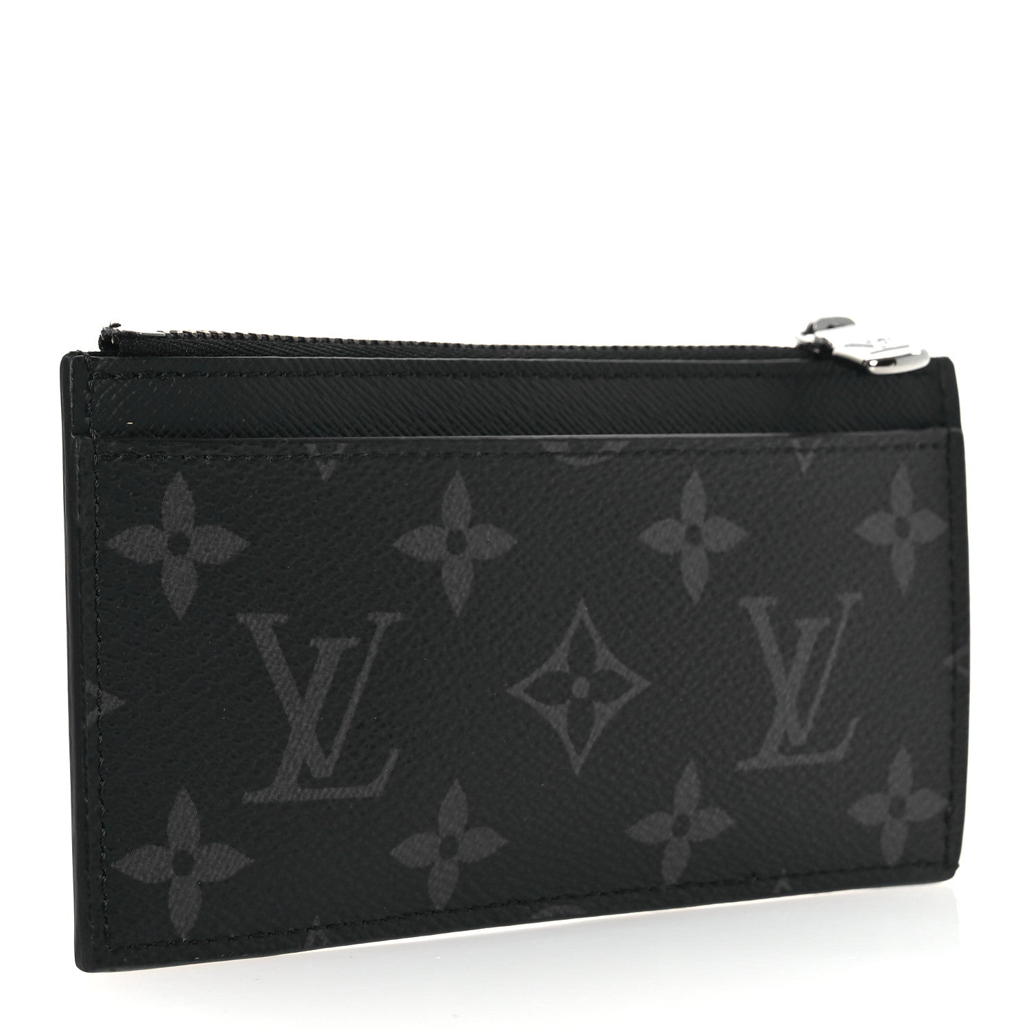 Louis Vuitton Reverse Monogram Eclipse Taiga Coin Card Holder 3 of 7