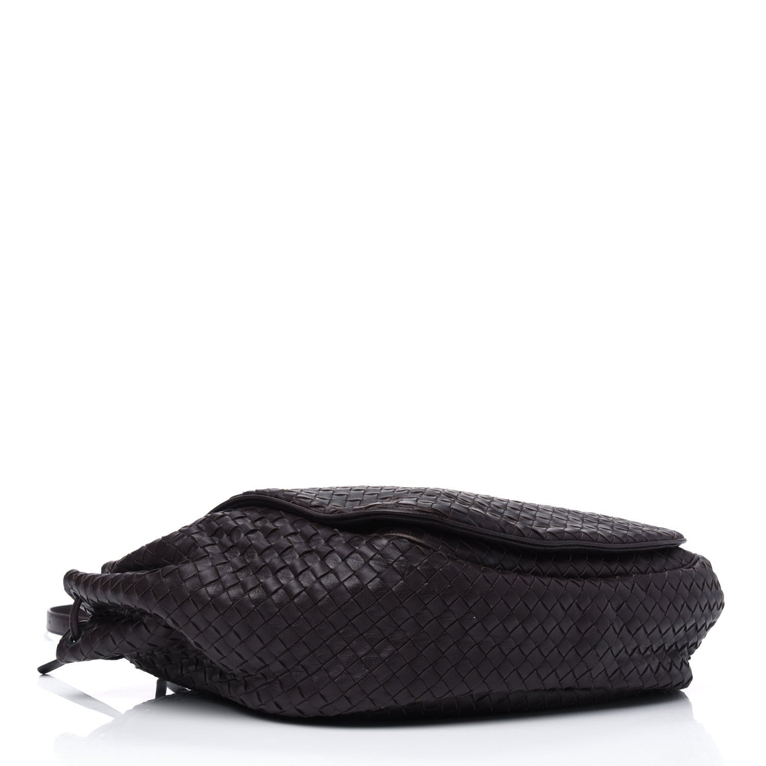 Bottega Veneta Nappa Intrecciato Shoulder Bag Ebano 3 of 5