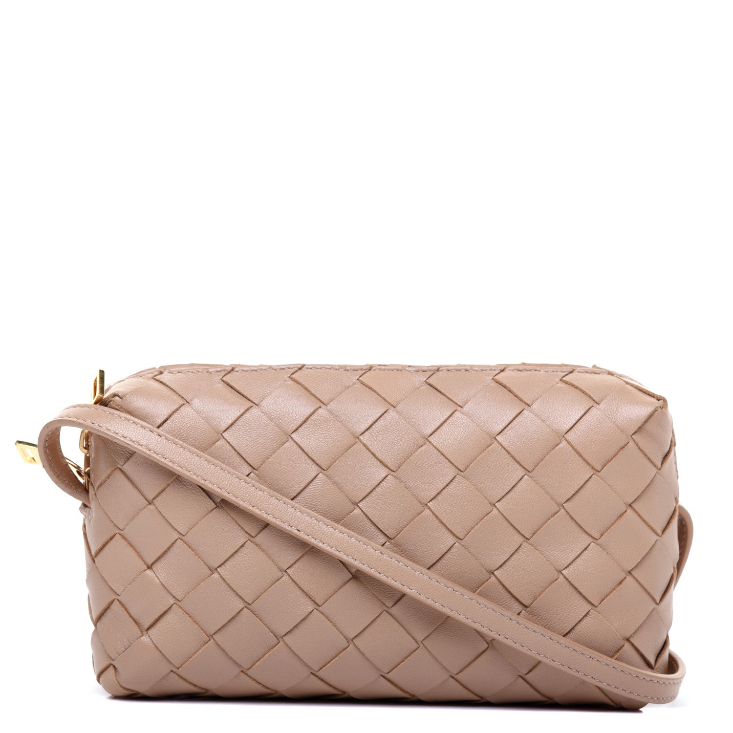 Bottega Veneta Nappa Intrecciato Crossbody Mink 1 of 11