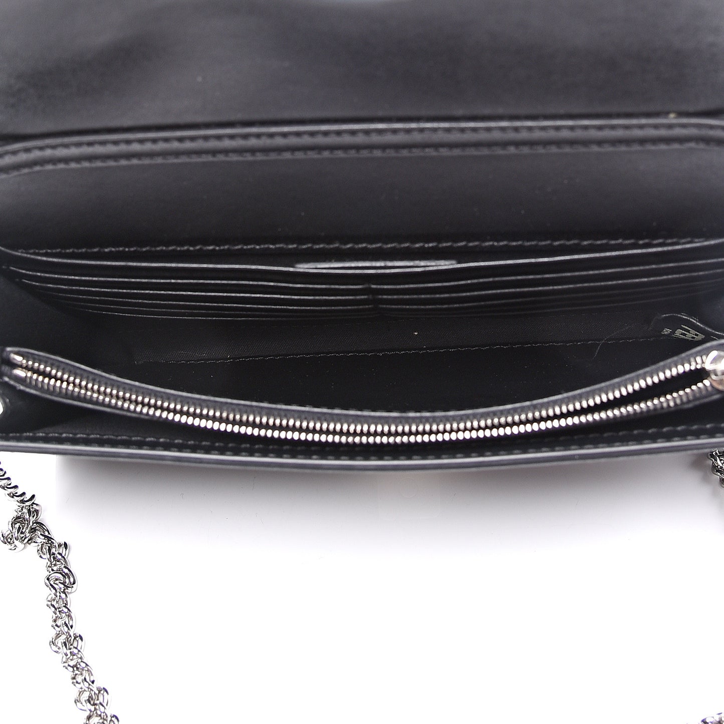 Vitello Liberty Pearl F is Fendi Wallet On Chain Black