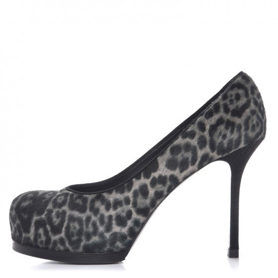 Calf Hair Tribtoo 80 Pumps 39.5 Leopard