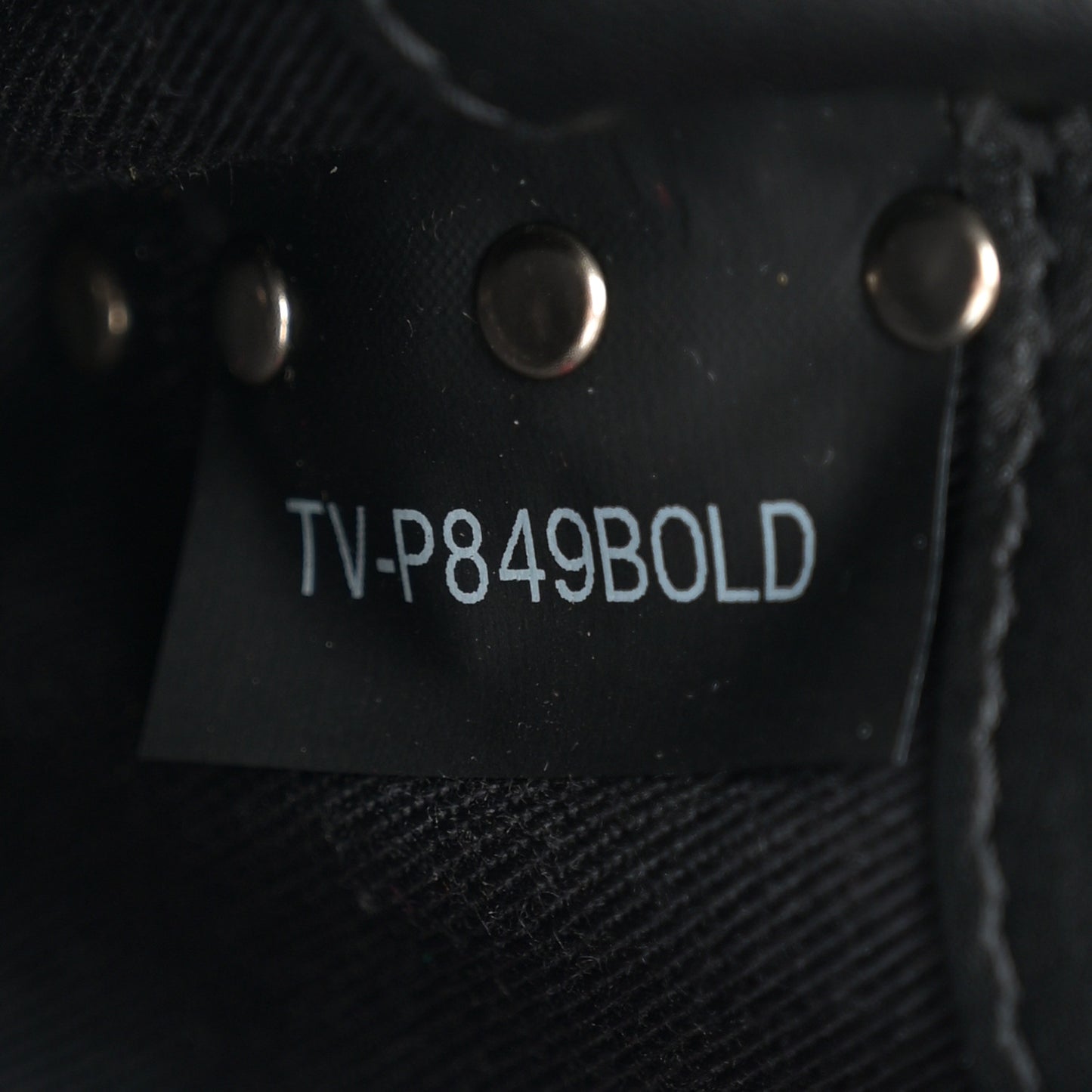 Vitello Rockstud Belt Bag Black