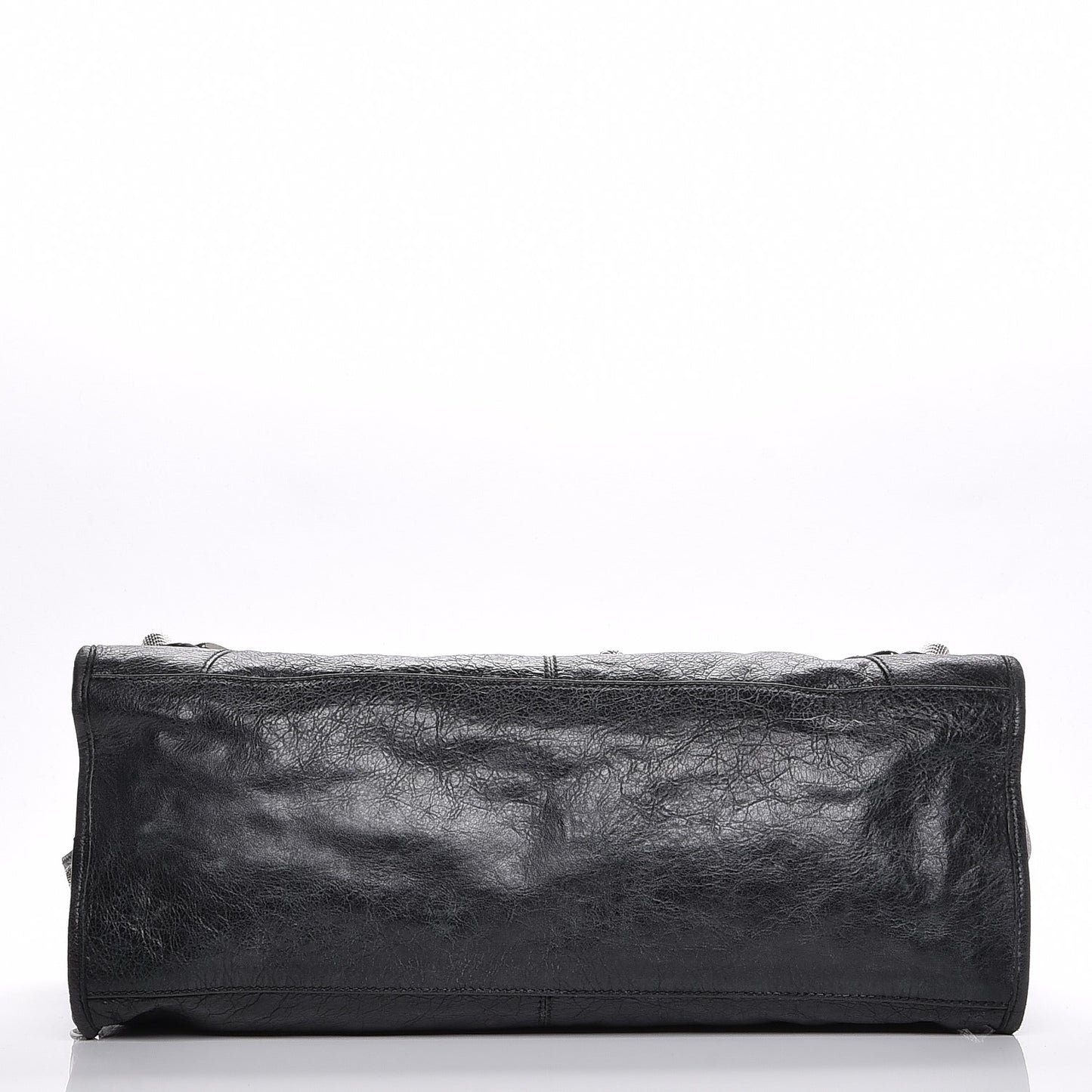 Agneau Giant 21 Silver Hardware Part Time Black