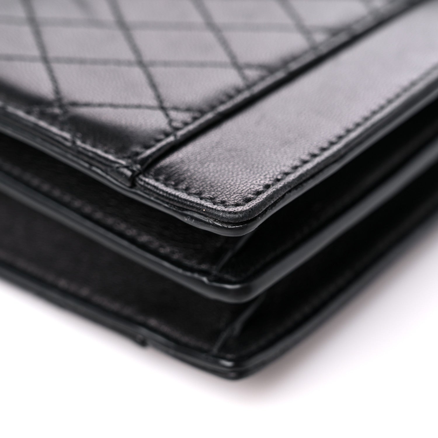 Saint Laurent Lambskin Quilted Mini Gaby Satchel Black 10 of 14