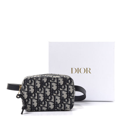Christian Dior Oblique Belt Pouch Blue 12 of 12