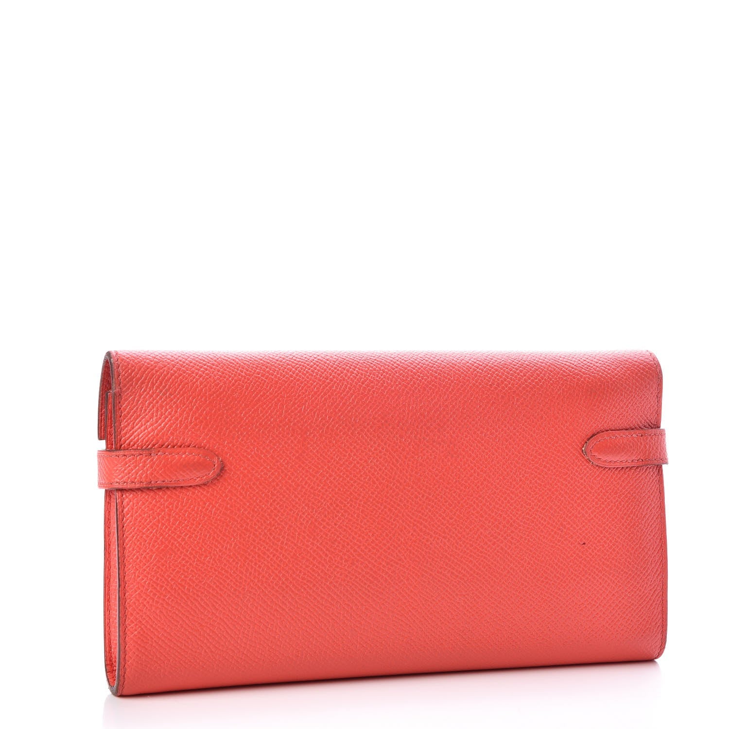 Hermes Epsom Kelly Longue Wallet Rose Jaipur 3 of 27