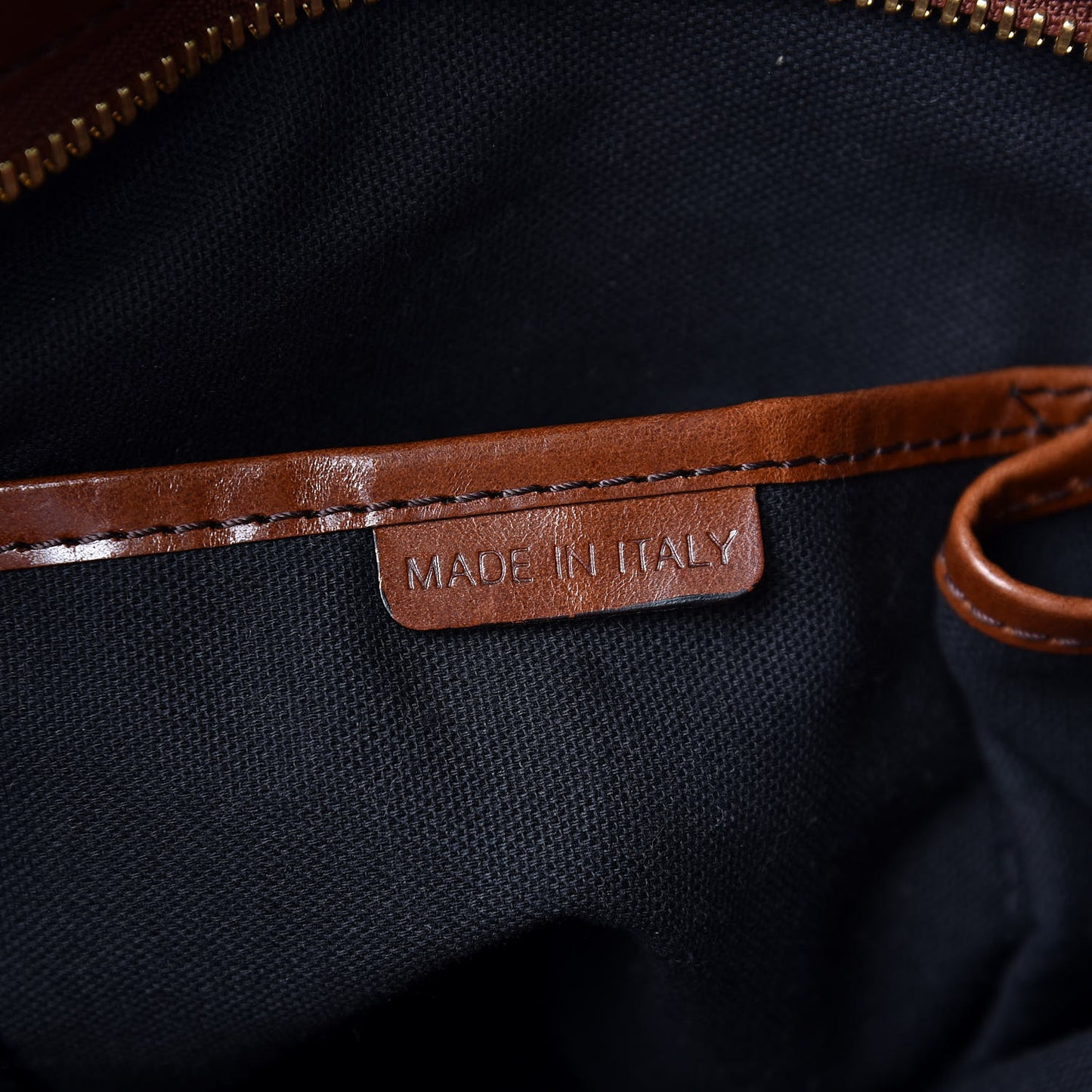 House Check Tote Dark Tan