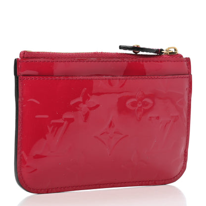 Louis Vuitton Vernis Key Pouch Rose Indien 3 of 9
