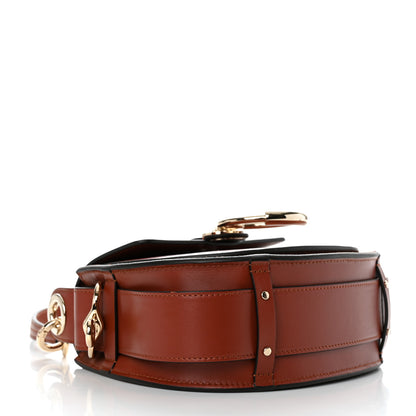 Chloe Calfskin Small Tess Bag Sepia Brown 4 of 9