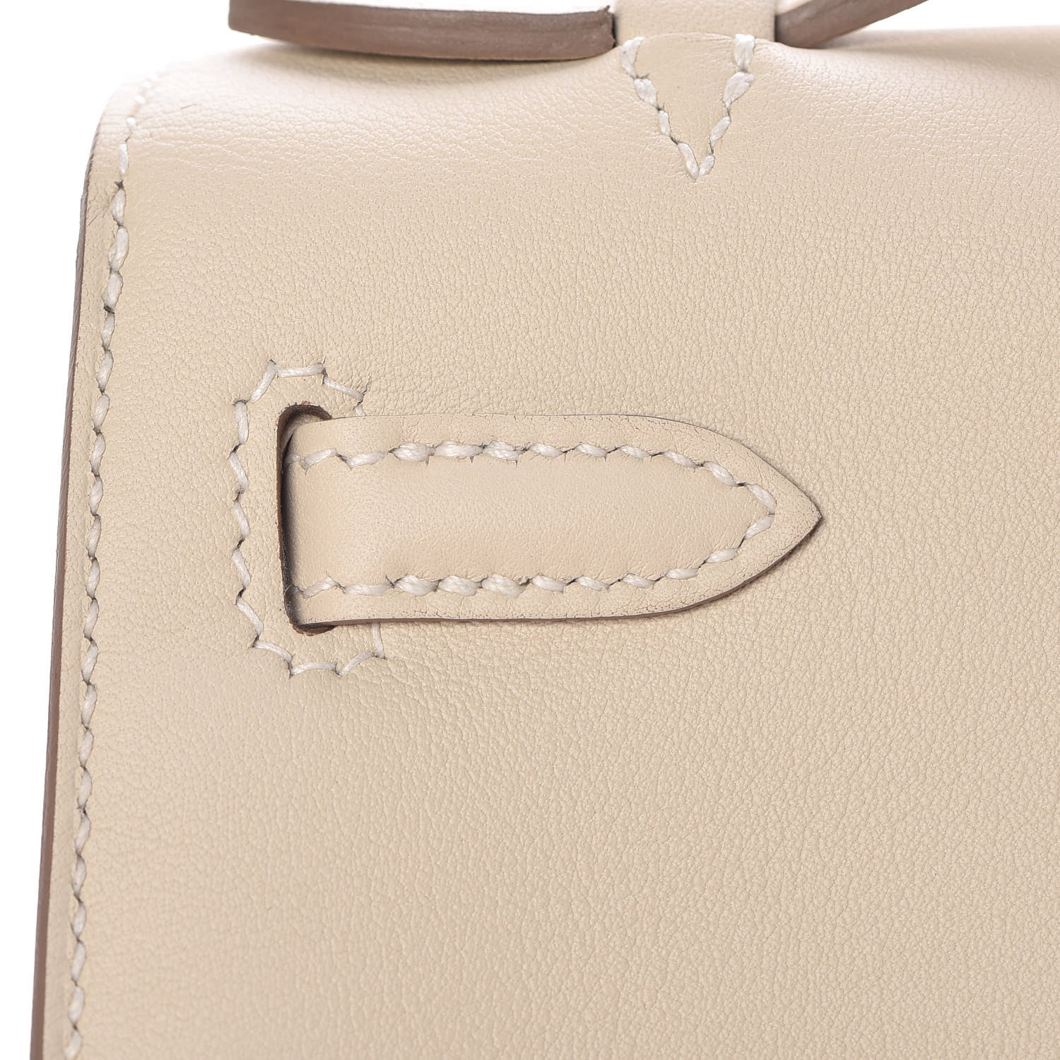 Hermes Swift Kelly Pochette Clutch Craie 12 of 31