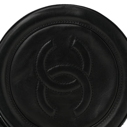 Chanel Lambskin Quilted Small CC Wristlet Black 8 of 10