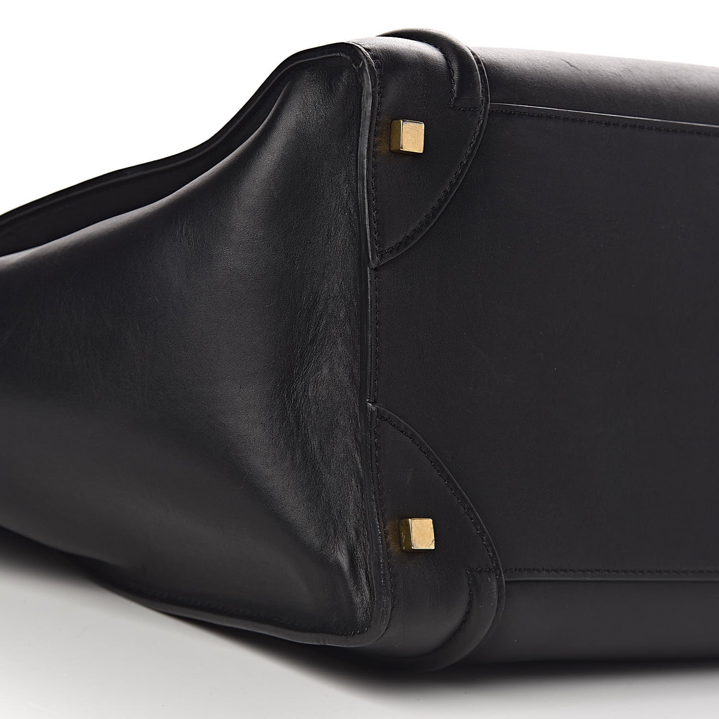 Smooth Calfskin Large Luggage Black