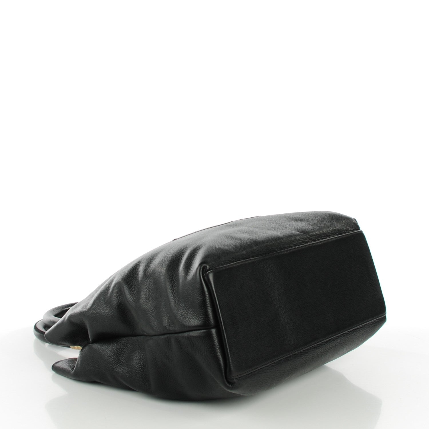 Chanel Deerskin CC Tote Black 4 of 8