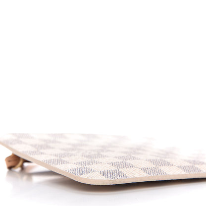 Louis Vuitton Damier Azur Neverfull MM GM Pochette 6 of 9