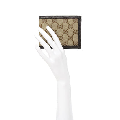 Gucci Monogram Bi-Fold Wallet Dark Brown 2 of 7