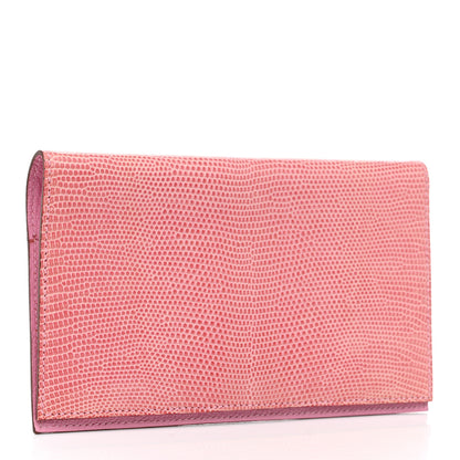 Hermes Lizard Vision II Agenda Cover Rose Confetti 3 of 9
