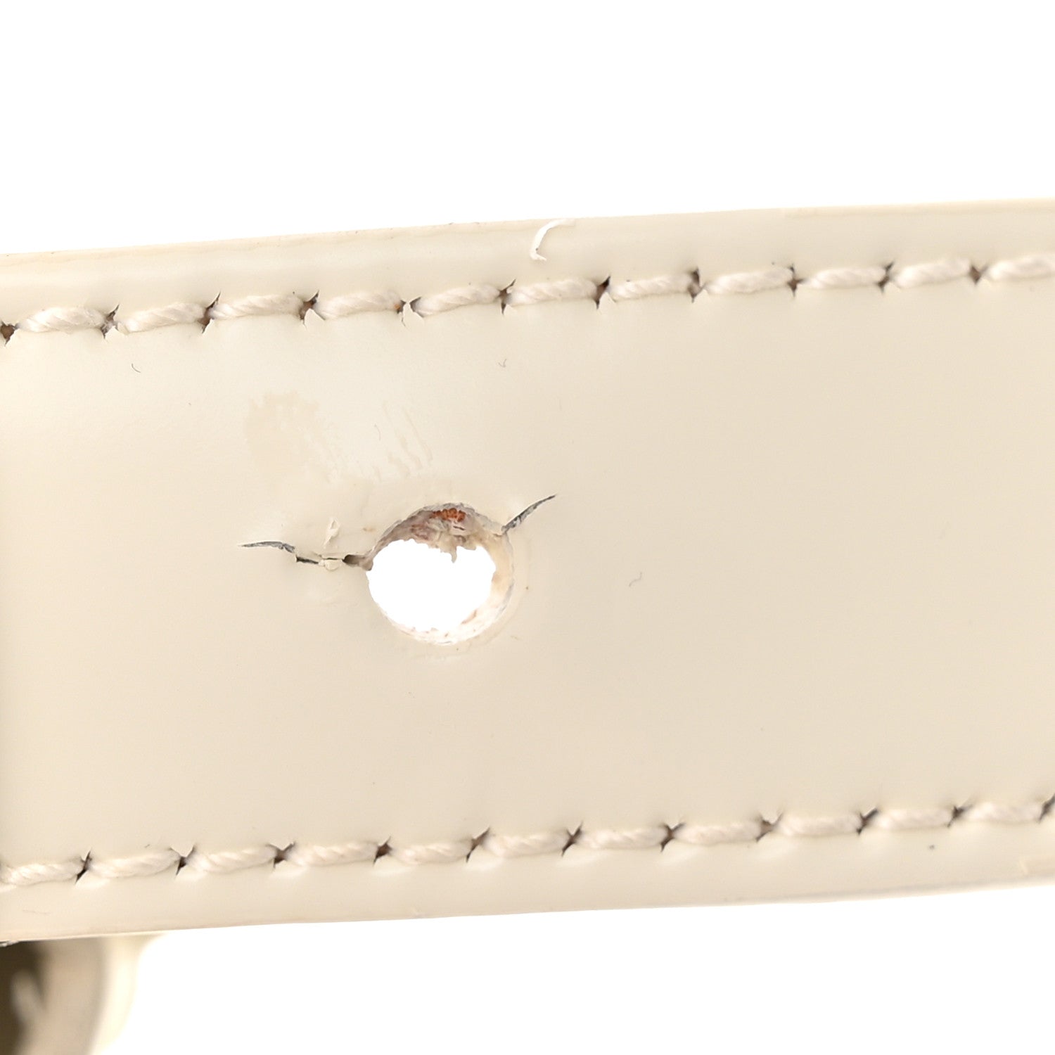 Bottega Veneta Brushed Calfskin Cradle Fold Over Shoulder Bag White Parakeet 12 of 17