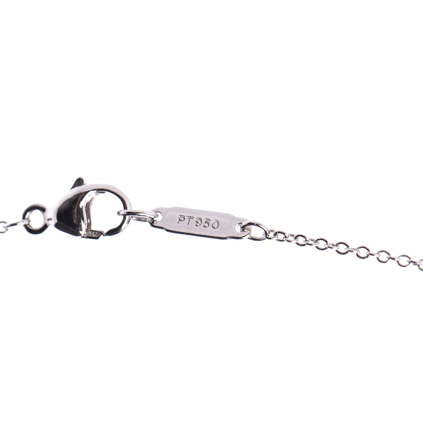 Platinum Diamond Blue Sapphire Legacy Pendant Necklace