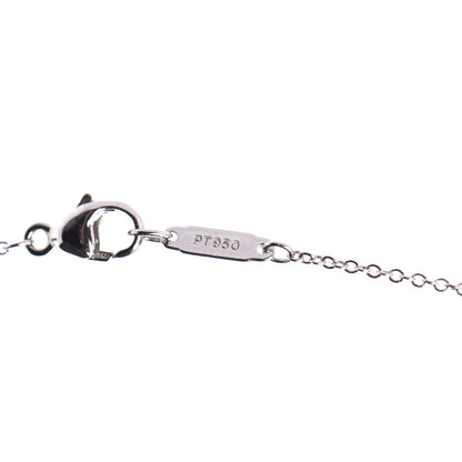 Tiffany Platinum Diamond Blue Sapphire Legacy Pendant Necklace 6 of 8