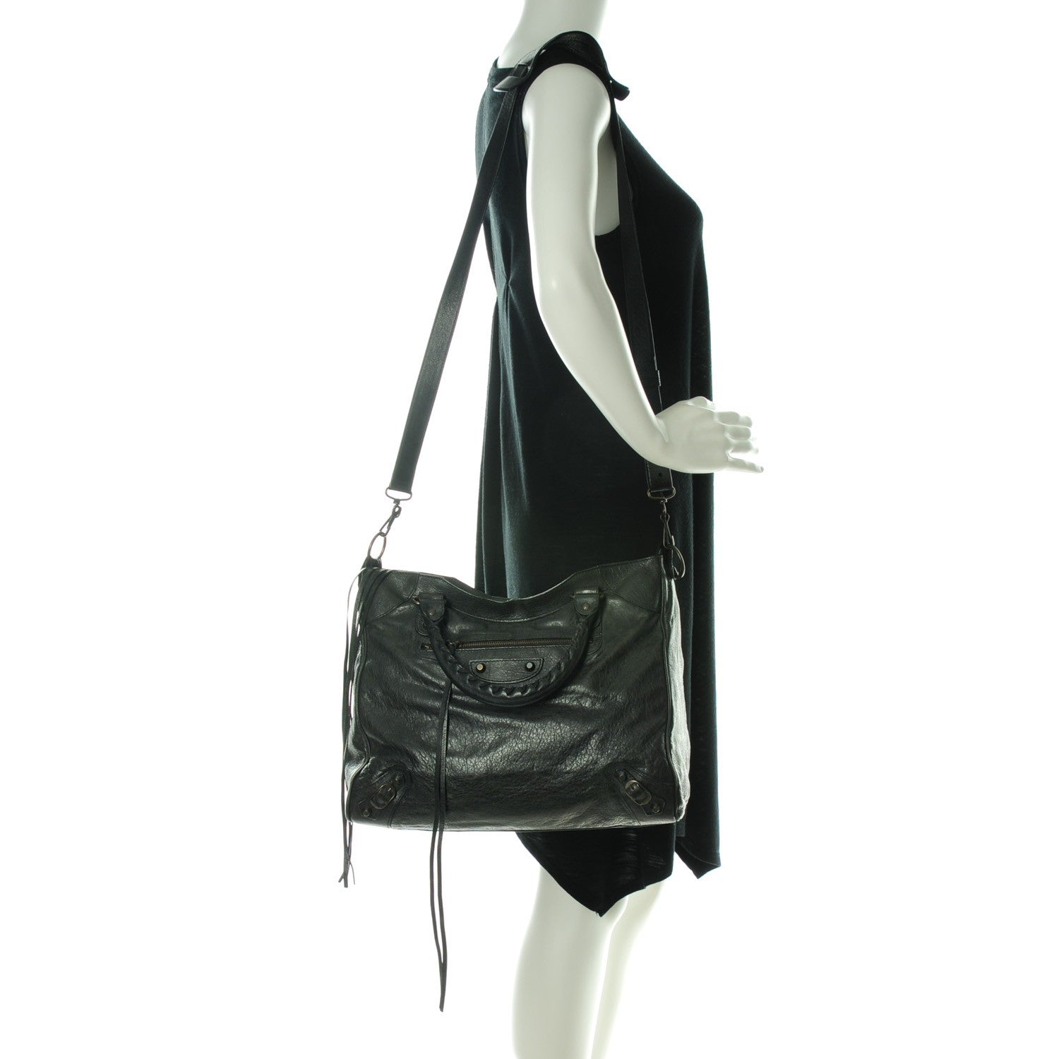 Balenciaga Agneau Classic Hardware Velo Black 2 of 7