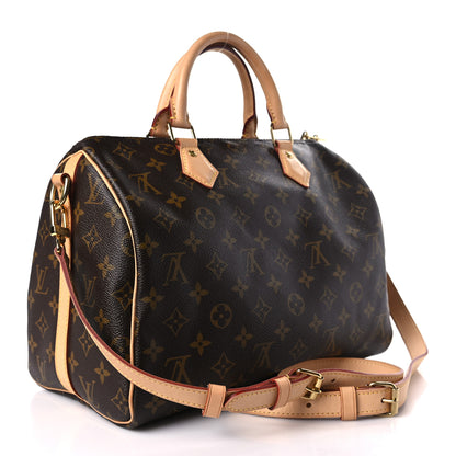 Louis Vuitton Monogram Speedy Bandouliere 30 3 of 8