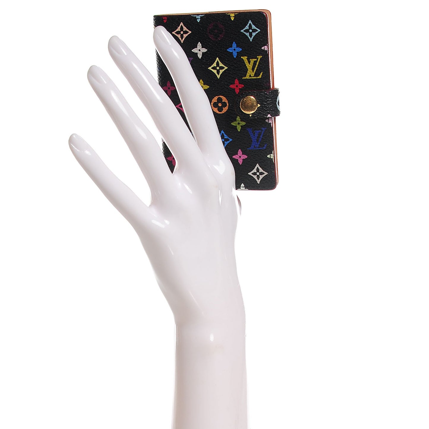 Monogram Multicolor Carnet de Bal Mini Agenda Cover Black