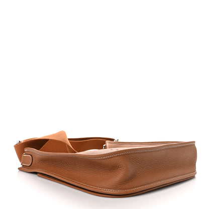 Hermes Taurillon Clemence Evelyne III PM Gold 4 of 11