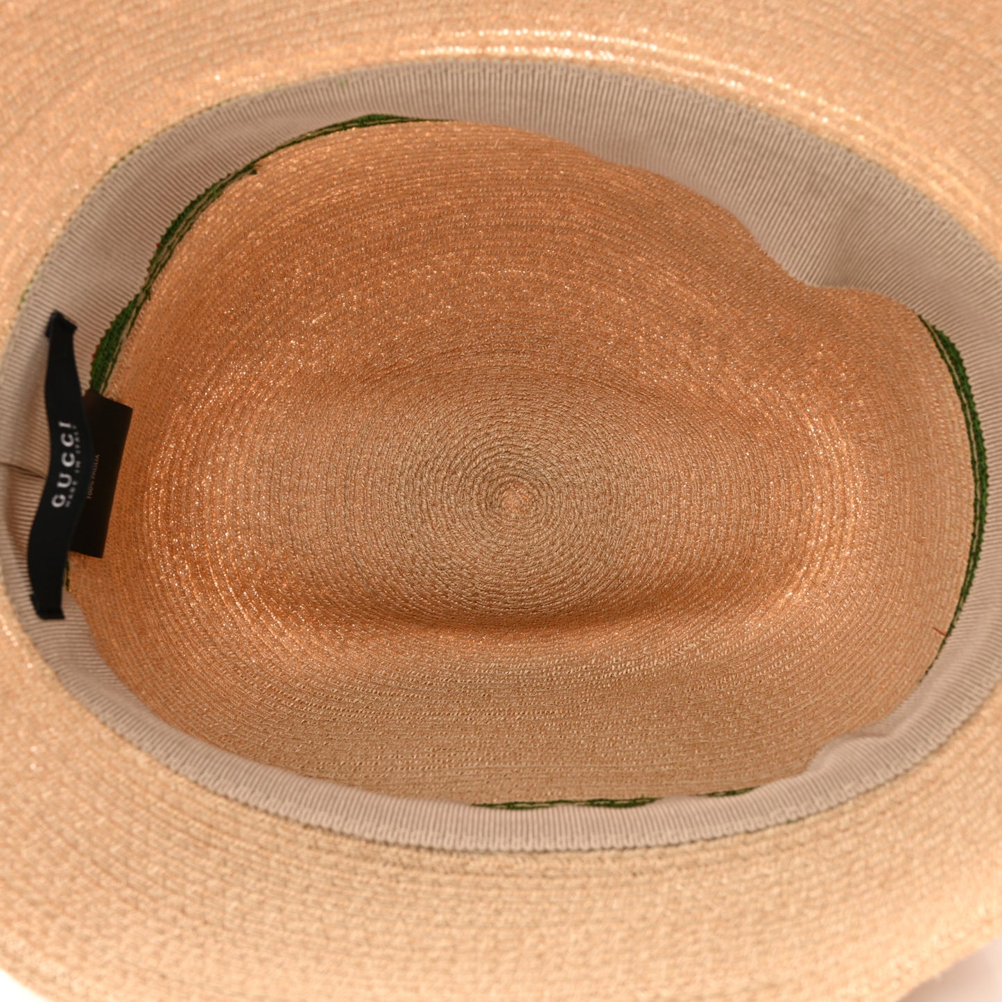 Abaca Straw Web Fedora Hat L