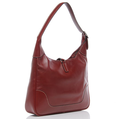Hermes Box Leather Trim 35 Rouge H 3 of 9